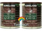 2 Packs Kirkland Signature 100% Colombian Coffee 3 LB Total 6 LB