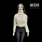 1/6 Knitted High Necked Sweater Clothes Model For 12
