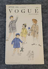 Vogue Sewing Pattern BOYS/GIRLS COAT #2722 Size: 5 PRECUT 1955 Unprinted Pattern