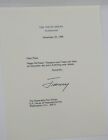 President Jimmy Carter Signed White House Letter To Illinois Senator Paul Simon