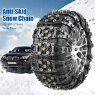 Universal Snow Chains 4Pcs Car Anti-Skid Chains Tire Chains For Cars Trucks Van