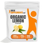 BulkSupplements Organic Lemon Powder - Boost your Health with Vitamin C