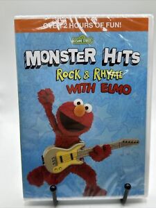 SESAME STREET MONSTER HITS ROCK + RHYME WITH ELMO New Sealed DVD