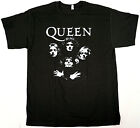 QUEEN T-shirt Bohemian Rhapsody Freddie Mercury Rock Tee Men's New