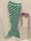 My Twinn 23” Sized Handmade Crochet Mermaid Costume Clothes / Outfit - No Doll-