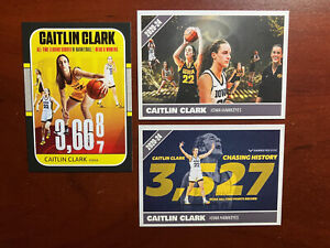 Caitlin Clark Iowa Hawkeyes Basketball Sports Cards (Lot 2)