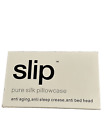 Slip Pure Silk Pillowcase Pillow Case Size Queen 20in x 30in – Color Peach