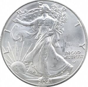 Better Date 2021 American Silver Eagle 1 Troy Oz .999 Fine Silver *501