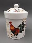 Williams Sonoma Italy Rooster Francais 2008 Marc Lacaze Medium Canister 9 1/4