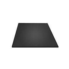 Tinted (BLACK) TEMPERED GLASS HEARTH PAD 10 MM - 44