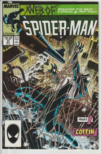 Marvel Web of Spider-Man #31 (1987) Kraven's Last Hunt Part 1 - VF/NM