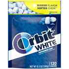 Orbit White Peppermint Sugar Free Chewing Gum, Value Pack - 120 pieces Bag