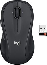 Logitech M510 Wireless Laser Mouse for PC/MAC with Unifying Receiver - Gray