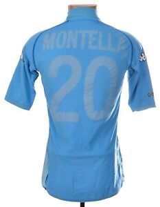 ITALY 2002 HOME FOOTBALL SHIRT JERSEY KAPPA SIZE L #20 MONTELLA