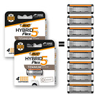 BIC Hybrid Flex 4 Disposable Razor Cartridges for Men, 5 Blade Razors for Sensit