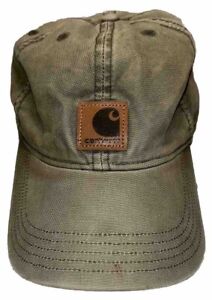 Carhartt Army Green Adjustable Back Hat