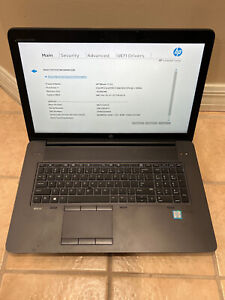 HP ZBook 17 Laptop i7-6820HQ 2.7Ghz/16GB/NO HDD 17.3