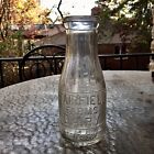 Pt Milk Bottle Fairfield Farms Bowman Baltimore MD Maryland Permit 153 1926 Old