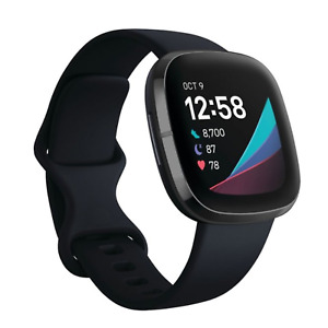 Fitbit Sense Smartwatch Fitness Health Trackers GPS Heart Rate SpO2 FB512