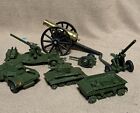 Dinky/Meccano Diecast Metal Toys lot  Military Army,tank, Cannon…LOOK