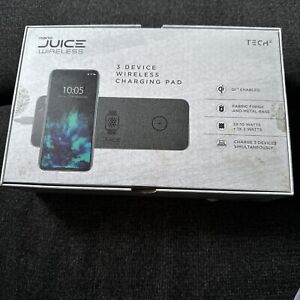 Nano Juice Tech Squared Wireless Charger with Adapter  Wireless Charging