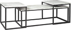 Donnesta Contemporary 3-Piece Table Set, Includes Coffee Table and 2 End Tables