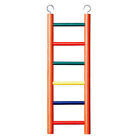 RA 6-rung Wood Bird Ladder - Multi-color