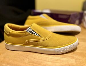 Nike Zoom Verona Slip on premium SB M8.5 W10 yellow Skate athletic shoes