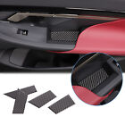 Carbon Interior Door Storage Slot Pad Protector Mat For BMW 5 Series G60 2024+