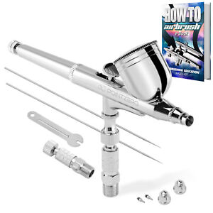 Dual Action Airbrush Kit with 3 Tips