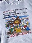 vintage 90s funny humor acapulco Mexico XL shirt