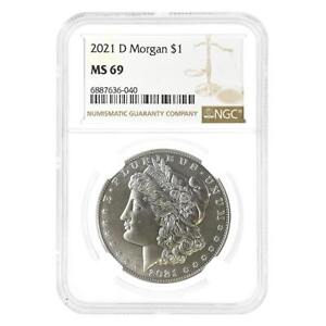 2021-D Morgan Silver Dollar Centennial NGC MS 69