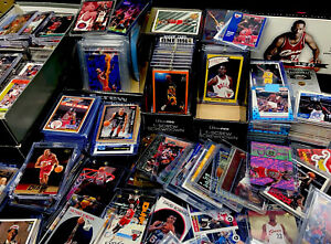 BASKETBALL CARDS VINTAGE Sports Cards Storage Estate Find Lot & MICHAEL JORDAN