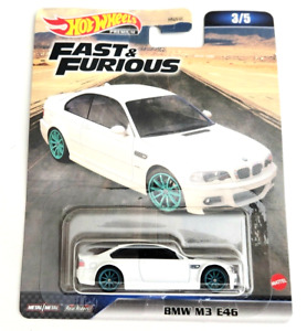 Hot Wheels BMW M3 E46 White #3 3/5 - 2023 Fast & Furious