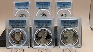 2021 US Mint Silver Proof Set American Eagle Collection Limited Edition PCGS