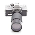 Minolta SRT 101 SLR Camera with Vivitar 80-200mm f/4 Lens c. 1966