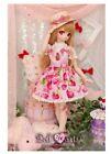 DOLL HEARTS Strawberries BJD Doll Outfit! MSD MDD Dolfie Dream NEW!