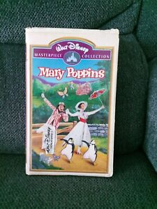 Walt Disney Masterpiece Collection Mary Poppins VHS 1998 Clamshell
