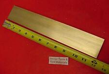 New Listing1/4 x 2 C360 Brass Flat BAR 12 Long Solid .250 Plate Mill Stock H02