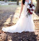 Kenneth Winston lace wedding dress - size 8