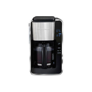 Hamilton Beach Front Fill Deluxe 12 Cup Programmable Coffee Maker, 46321