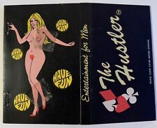 Vintage The Hustler Matchbook Topless Pin-up Gentlemens Club