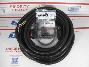 SNO-WAY PRO CONTROL II SALTER SPREADER VEHICLE SIDE RECEIVER HARNESS 96114862