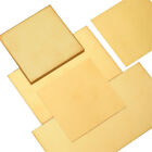 H62 Natural Brass Sheet Metal Guillotine Cut - 0.5mm To 6mm - Multiple Sizes