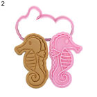 New Listing3D Cartoon Marine Animal Biscuit Mold Home Press Fondant Mould Cookie DIY Tool 9