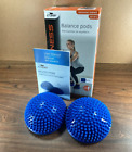 NEW In Box - Crane Fitness BALANCE PODS Increase Stability Set of 2 Blue