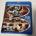 Friday the 13th Part VII: The New Blood & Jason Takes Manhattan Blu-ray RARE OOP