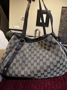 Gucci GG Canvas Abbey D-Ring Tote Handbag