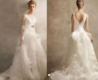 White by Vera Wang Wedding Dress MSRP $1449 & Veil MSRP $104 Size 14.