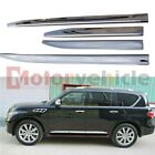 US Stock For Infiniti QX80 2011-2023 Chrome Door Side Sill Moulding Trim Plate (For: INFINITI QX80 Limited)